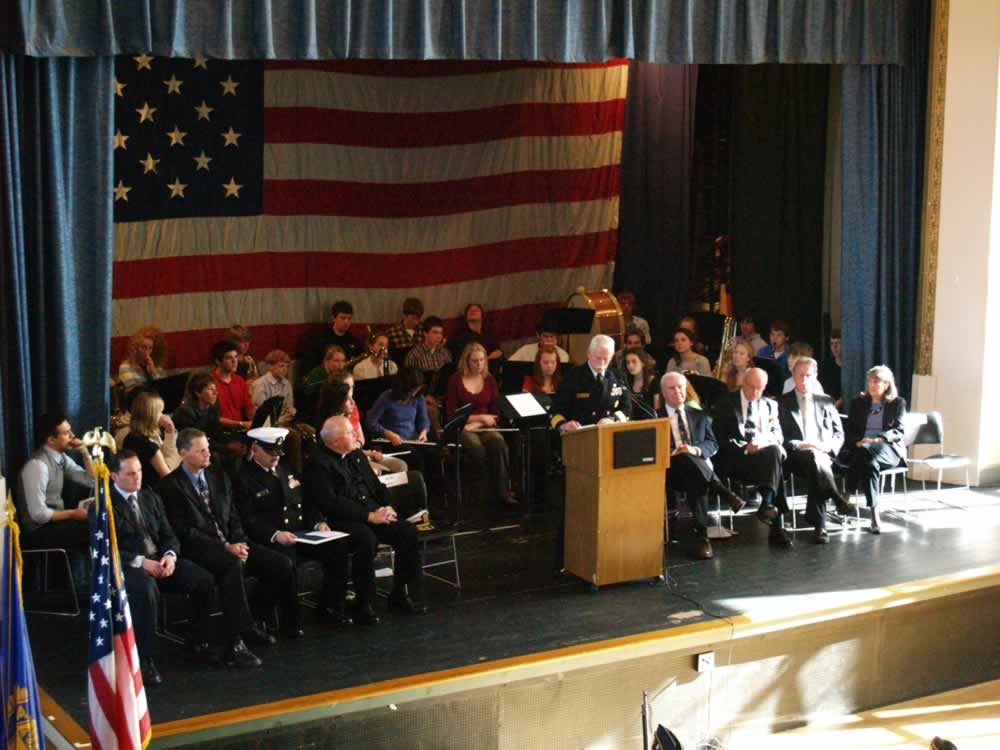 Principal speaker, Rear Admiral John Hines Jr. 4